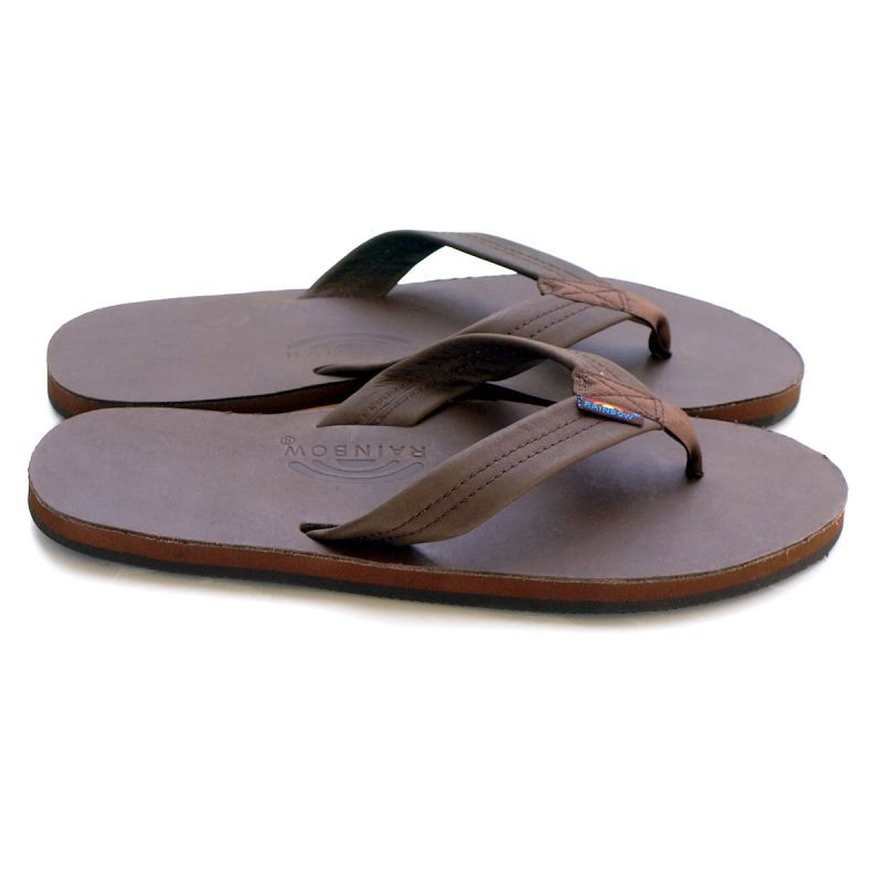 classic rainbow flip flops